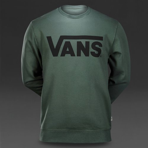 Vans Classic Crew Sweater Wreath / New Charcoal for Men